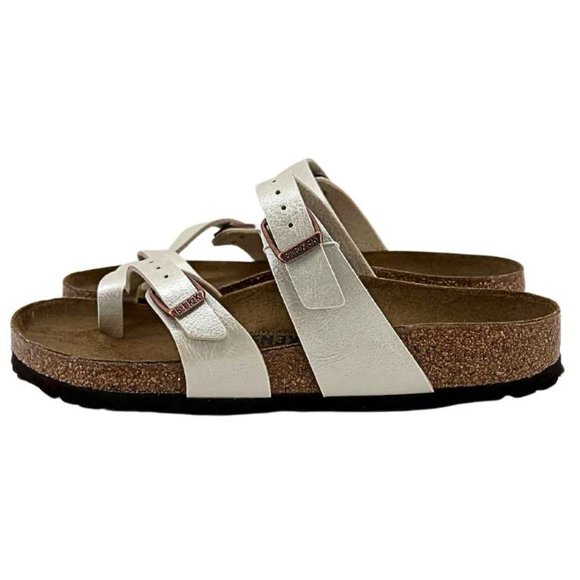 Birkenstock | Women's Mayari Sandals | Graceful Pearl White | Various Sizes - Picture 4 of 7